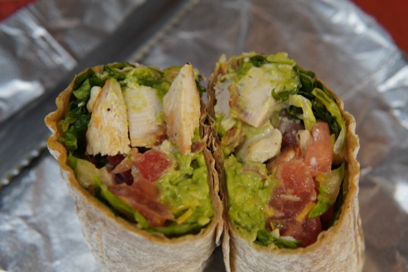 Chicken Avo Wrap